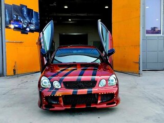 1997 Toyota Aristo II, красный, 6400000 рублей, вид 5