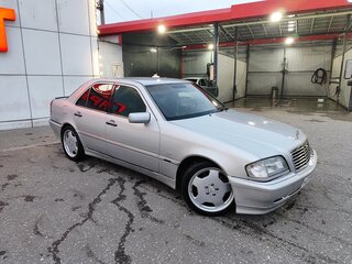 1996 Mercedes-Benz C-Класс 230 I (W202), серебристый, 520000 рублей, вид 4