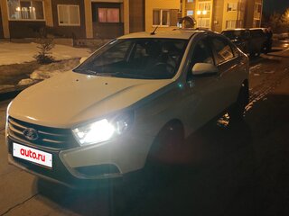 2019 Lada (ВАЗ) Vesta I, белый, 800000 рублей, вид 3