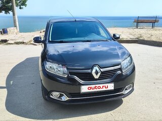 2014 Renault Logan II, чёрный, 738000 рублей, вид 2