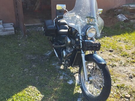 1991 Honda Steed 400, синий, 230000 рублей, вид 4