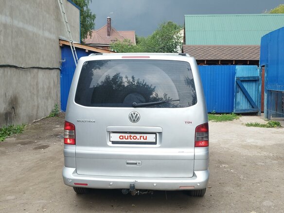 2007 Volkswagen Multivan T5, серебристый, 1700000 рублей - вид 11