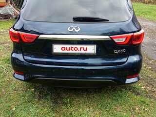 2017 Infiniti QX60 I Рестайлинг, синий, 2850000 рублей, вид 3