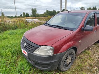 2010 Renault Logan I Рестайлинг, красный, 270000 рублей, вид 2