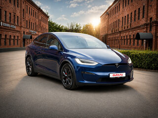 2023 Tesla Model X Plaid I Рестайлинг, синий, 8700000 рублей, вид 1