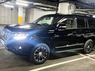 2011 Toyota Land Cruiser Prado 150 Series, чёрный, 3550000 рублей, вид 3