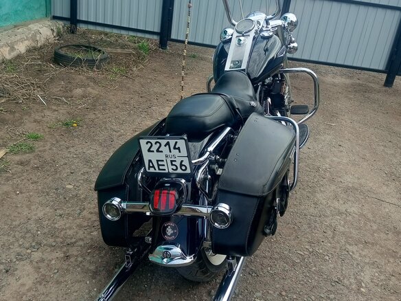 2005 Harley-Davidson Road King, чёрный, 1200000 рублей - вид 12