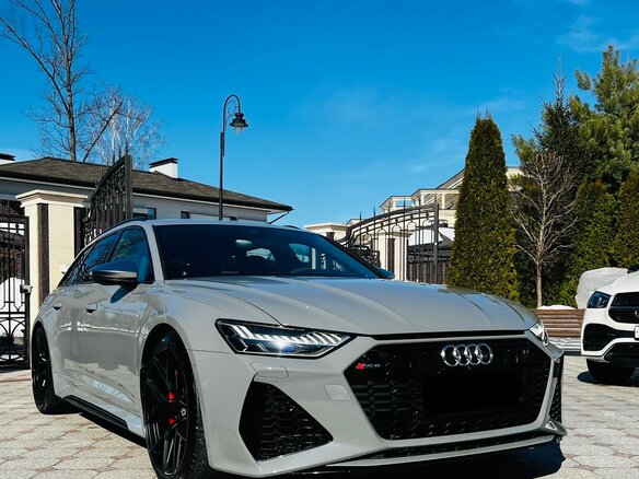 2021 Audi RS 6 IV (C8), серый - вид 5