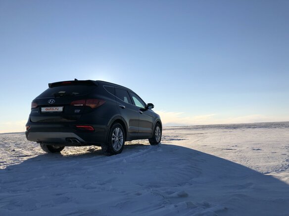2017 Hyundai Santa Fe III Рестайлинг, чёрный - вид 23