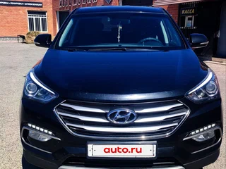 2017 Hyundai Santa Fe III Рестайлинг, чёрный, 1750000 рублей, вид 1