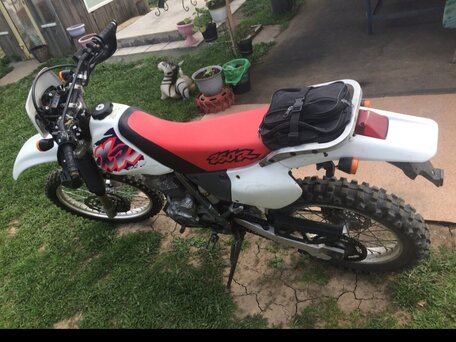 2000 Honda XR 250, красный, 250000 рублей, вид 1