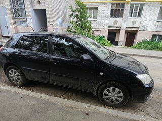 2006 Toyota Corolla IX (E120, E130) Рестайлинг, чёрный, 370000 рублей, вид 2