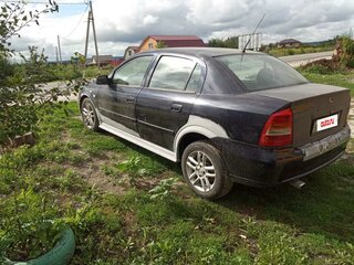 2003 Opel Astra G, синий, 275000 рублей, вид 5
