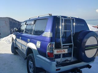 1996 Toyota Land Cruiser Prado 90 Series, синий, 1100000 рублей, вид 2