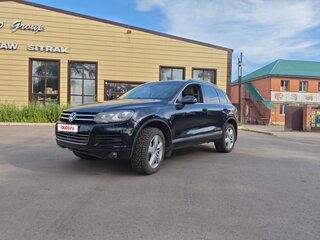 2010 Volkswagen Touareg II, чёрный, 1749000 рублей, вид 2
