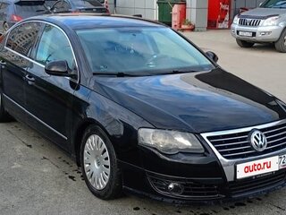 2007 Volkswagen Passat B6, чёрный, 540000 рублей, вид 2