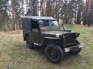 1941 Willys MB, зелёный, 700000 рублей, вид 1