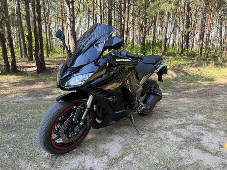 2011 Kawasaki Z 1000SX, чёрный, 650000 рублей, вид 5