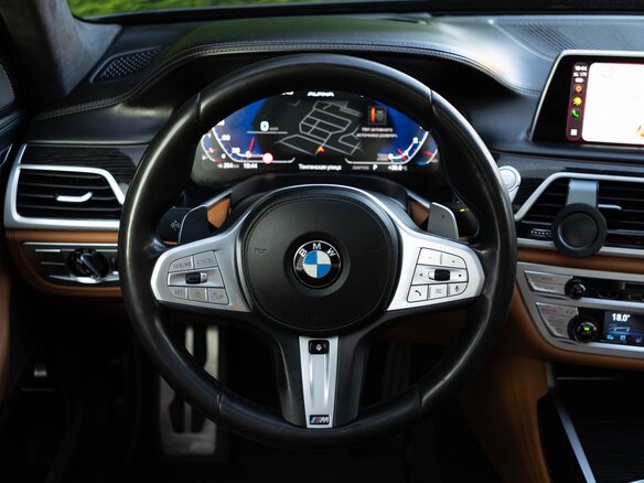 2019 BMW 7 серии Long 740Li xDrive VI (G11/G12) Рестайлинг, чёрный, 5198000 рублей - вид 13