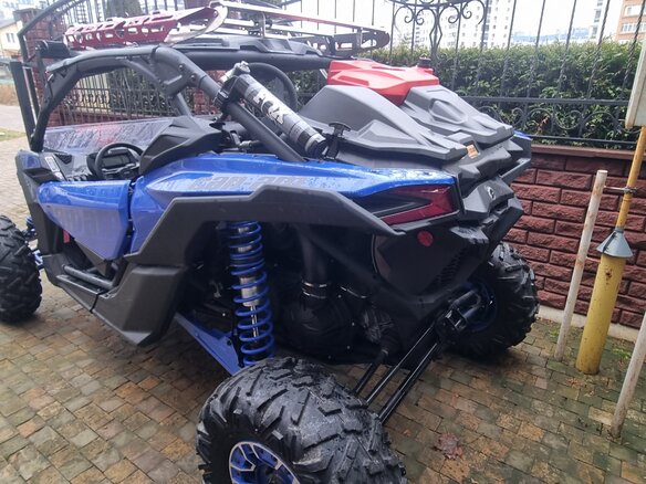 2021 BRP Can-Am Maverick X RS Turbo RR, синий, 2688744 рублей - вид 1