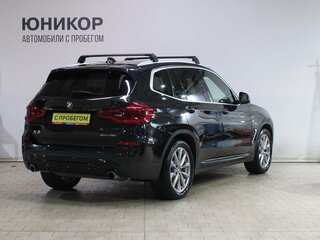 2018 BMW X3 30i sDrive III (G01), чёрный, 2499000 рублей, вид 2