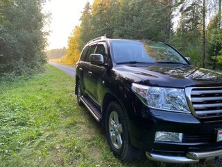 2010 Toyota Land Cruiser 200 Series, чёрный, 3437670 рублей, вид 3
