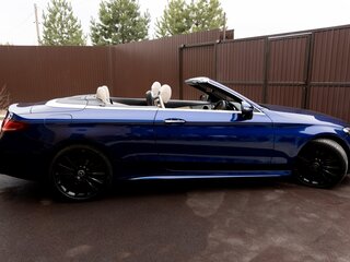 2017 Mercedes-Benz C-Класс 180 IV (W205), синий, 2650000 рублей, вид 4
