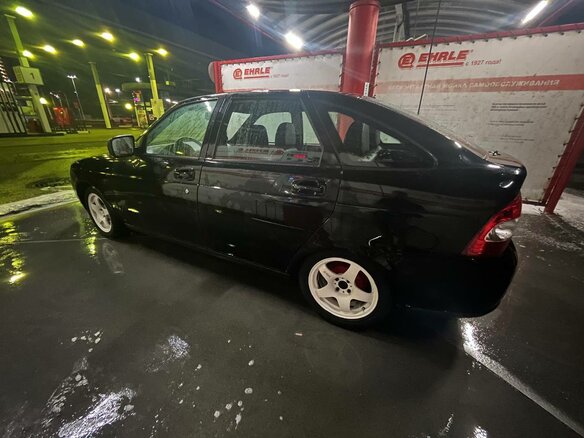 2008 Lada (ВАЗ) Priora I, зелёный, 390000 рублей - вид 6