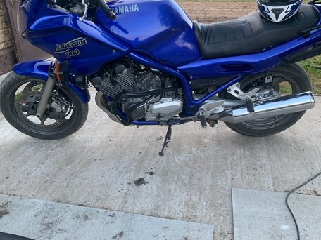 1998 Yamaha XJ900, синий, 335000 рублей, вид 2