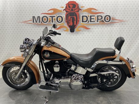 2008 Harley-Davidson Softail Deluxe, оранжевый, 699000 рублей, вид 2