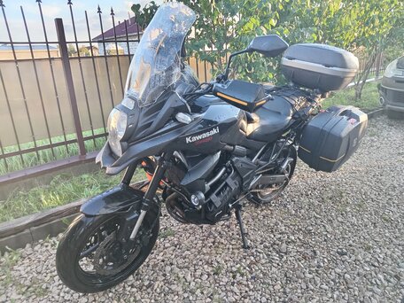 2015 Kawasaki Versys 650, чёрный, 550000 рублей, вид 2
