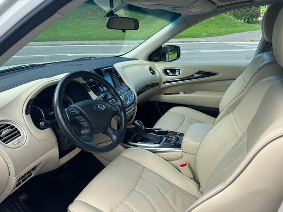 2019 Infiniti QX60 I Рестайлинг, белый - вид 7