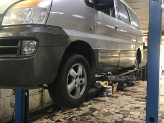 2006 Hyundai Starex I Рестайлинг 2, серебристый, 1000000 рублей, вид 3