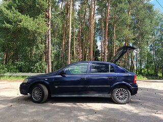2003 Opel Astra G, синий, 255000 рублей, вид 3