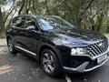 2021 Hyundai Santa Fe IV Рестайлинг, чёрный - вид 3