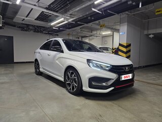 2024 Lada (ВАЗ) Vesta Sportline I Рестайлинг (NG), белый, 1730000 рублей, вид 3