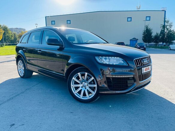 2014 Audi Q7 I (4L) Рестайлинг, коричневый, 3500000 рублей - вид 1