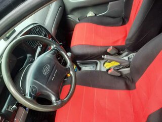 2008 Kia Spectra I Рестайлинг 2, синий, 270000 рублей, вид 5