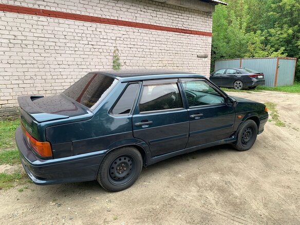 2008 Lada (ВАЗ) 2115, зелёный, 190000 рублей - вид 2