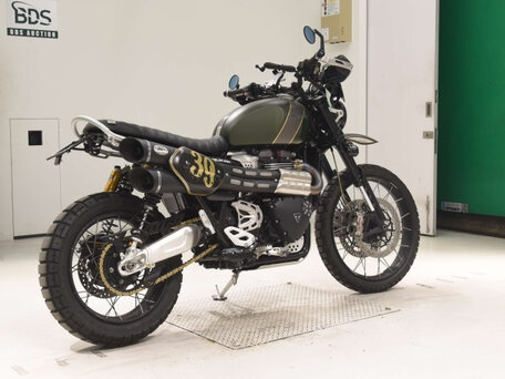 2021 Triumph Scrambler, зелёный, 1100000 рублей, вид 5