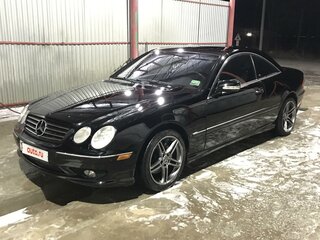 2001 Mercedes-Benz CL-Класс 500 II (C215), чёрный, 1500000 рублей, вид 1