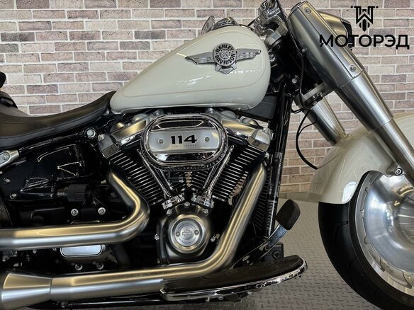 2018 Harley-Davidson Fat Boy, белый, 1985000 рублей - вид 18