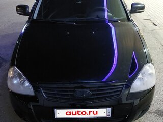 2011 Lada (ВАЗ) Priora I, чёрный, 320000 рублей, вид 2