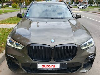 2021 BMW X5 30d IV (G05/G18), зелёный, 8200000 рублей, вид 2