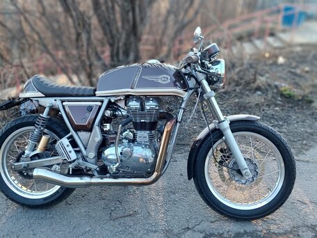 2014 Royal Enfield Continental GT, коричневый, 599000 рублей, вид 3
