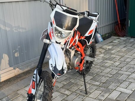 2023 Kayo Basic TT125, оранжевый, 70000 рублей, вид 5