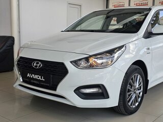 2019 Hyundai Solaris II, белый, 1649000 рублей, вид 3