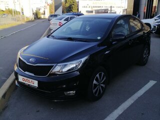 2017 Kia Rio III Рестайлинг, чёрный, 1550000 рублей, вид 1