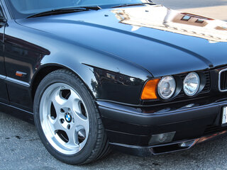 1989 BMW 5 серии 525i III (E34), чёрный, 2990000 рублей, вид 3