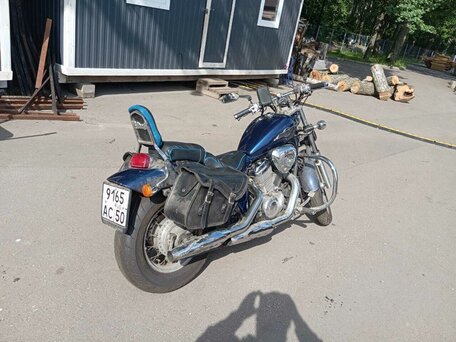 1990 Honda Steed 600, синий, 265000 рублей, вид 2